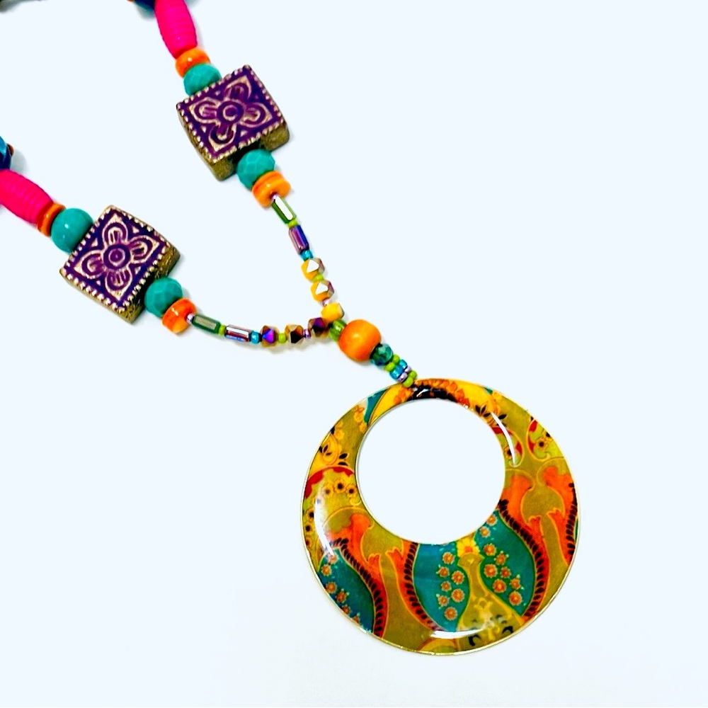 Florals of India Artisan Necklace
